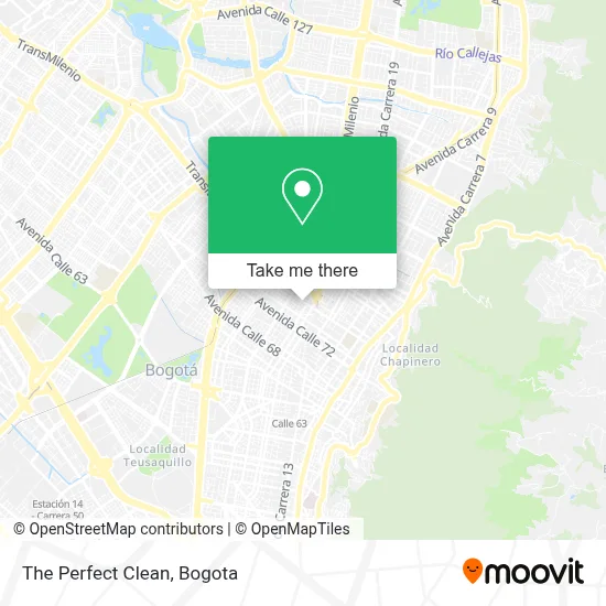 The Perfect Clean map