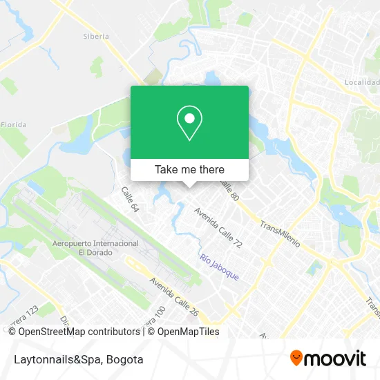 Laytonnails&Spa map