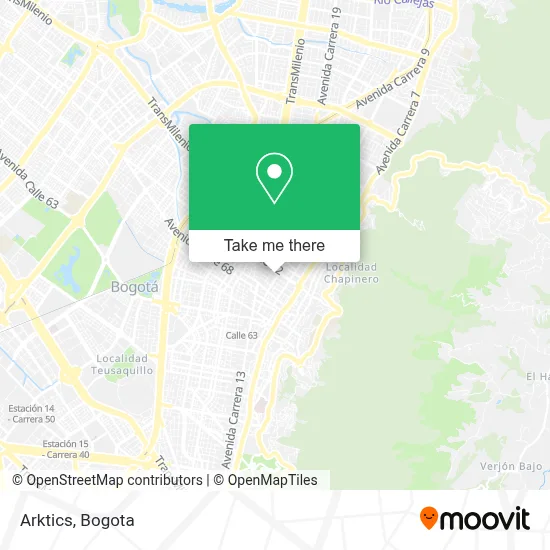 Arktics map