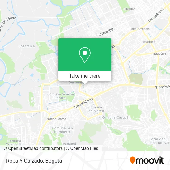 Ropa Y Calzado map
