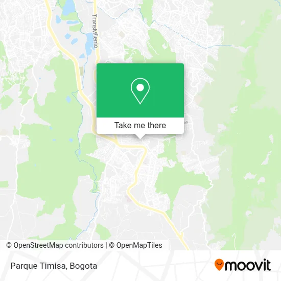 Parque Timisa map