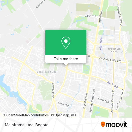 Mainframe  Ltda map