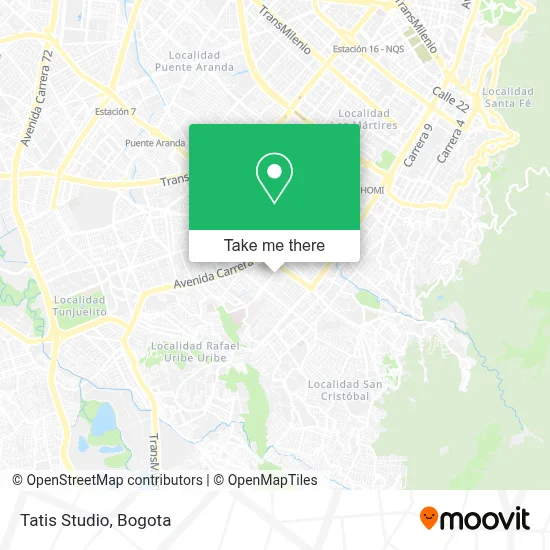 Tatis Studio map