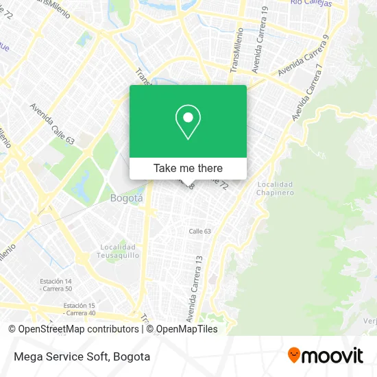 Mega Service Soft map