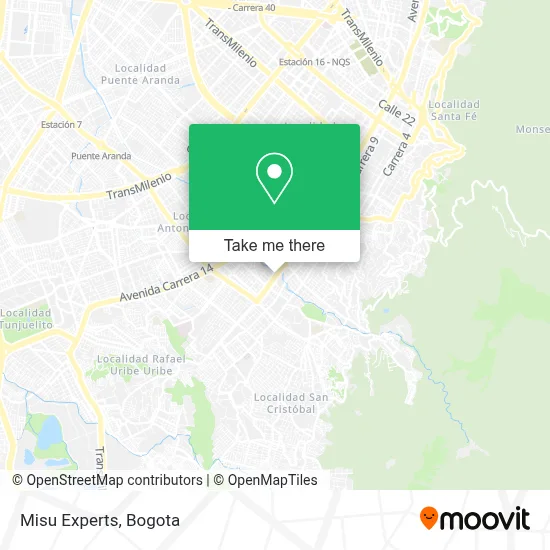 Misu Experts map