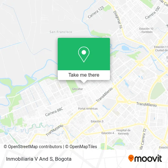 Inmobiliaria V And S map
