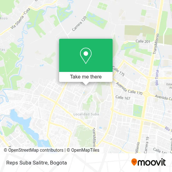 Reps Suba Salitre map