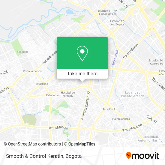 Smooth & Control Keratin map