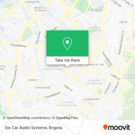 Djs Car Audio Systems map