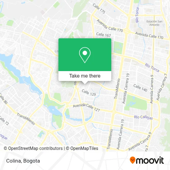 Colina map