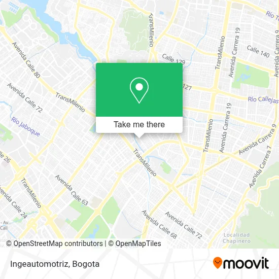 Ingeautomotriz map
