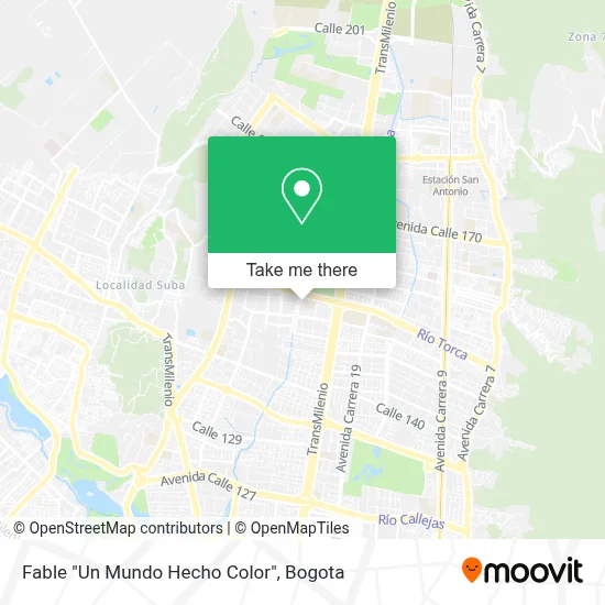 Fable "Un Mundo Hecho Color" map