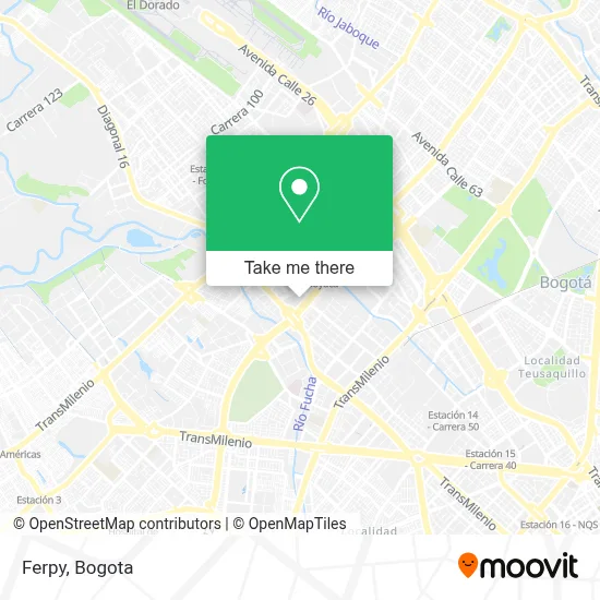 Ferpy map