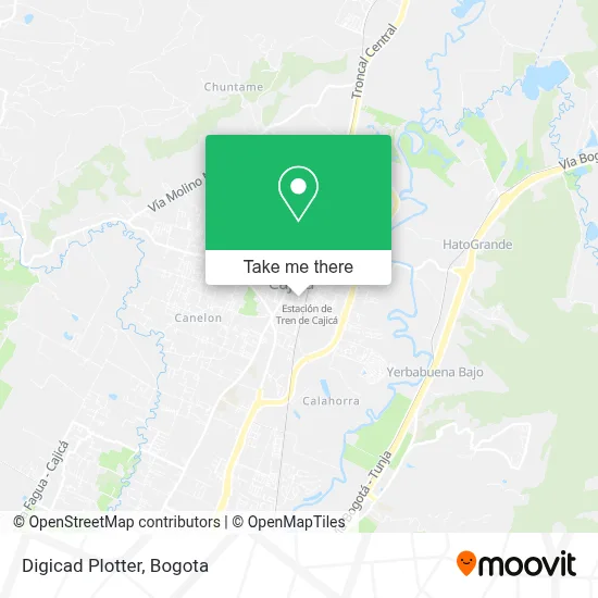 Digicad Plotter map