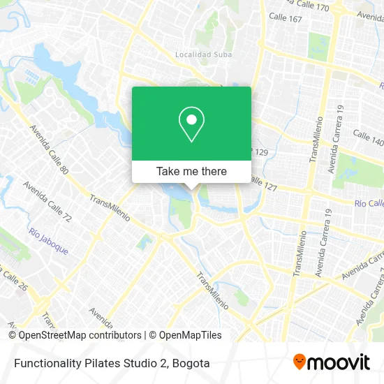Functionality Pilates Studio 2 map