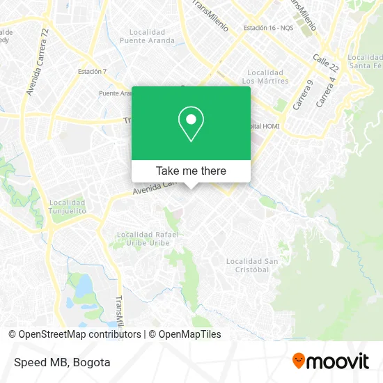 Speed MB map