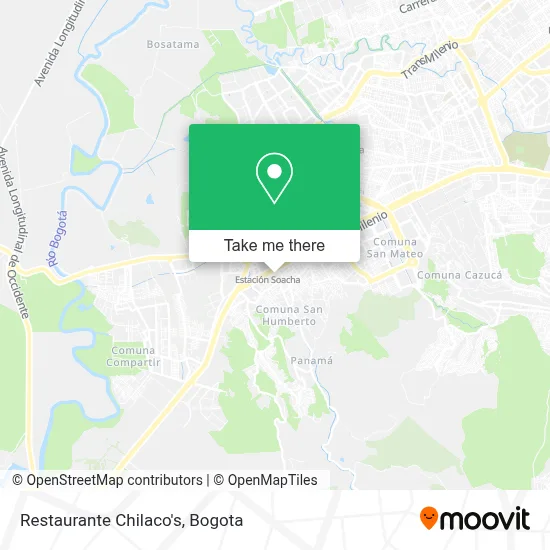 Restaurante Chilaco's map