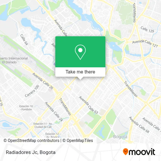 Radiadores Jc map