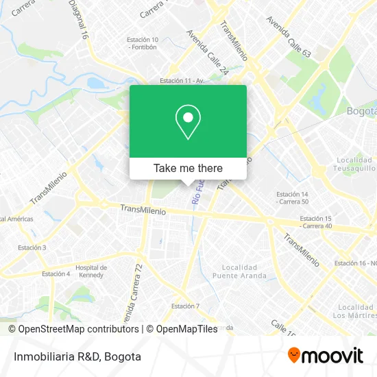 Inmobiliaria R&D map