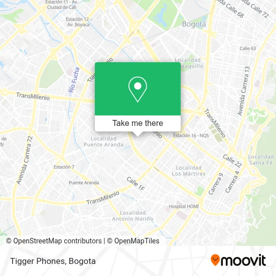 Tigger Phones map