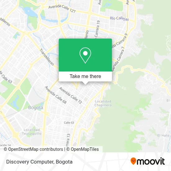 Discovery Computer map