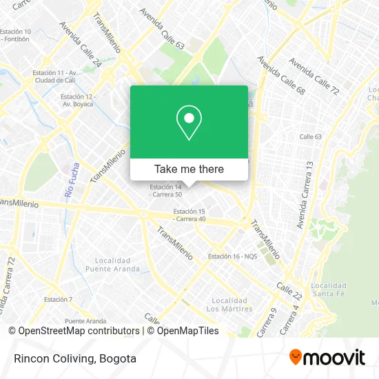 Rincon Coliving map