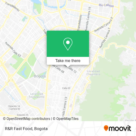 R&R Fast Food map