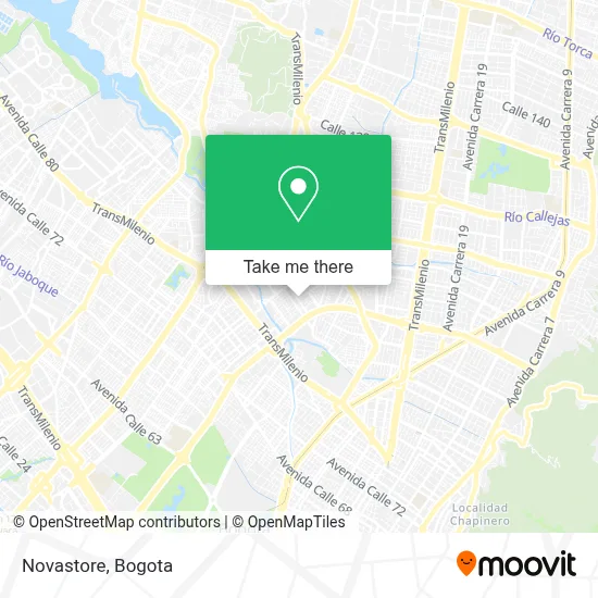 Novastore map