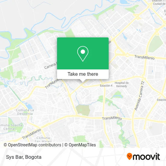 Sys Bar map