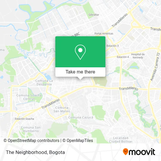The Neighborhood map