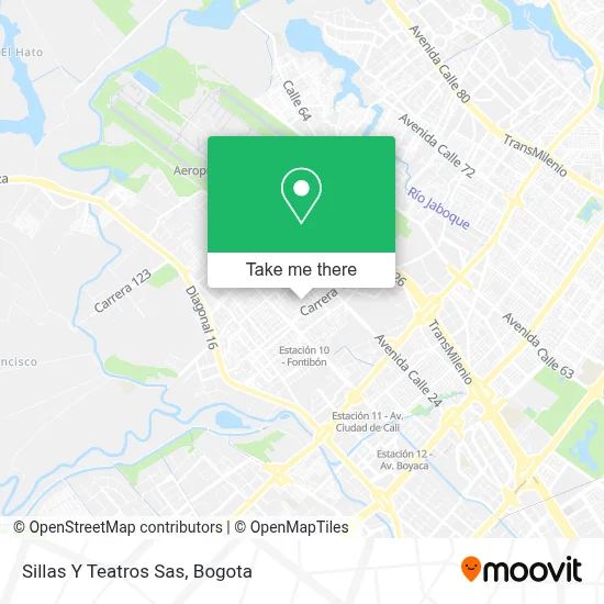 Sillas Y Teatros Sas map