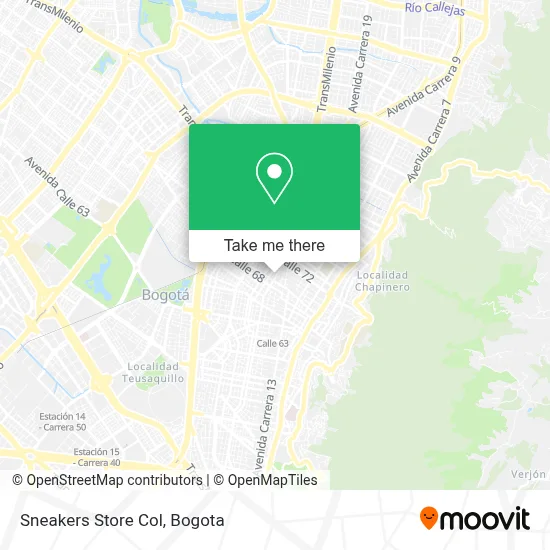 Sneakers Store Col map