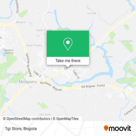 Tgi Store map