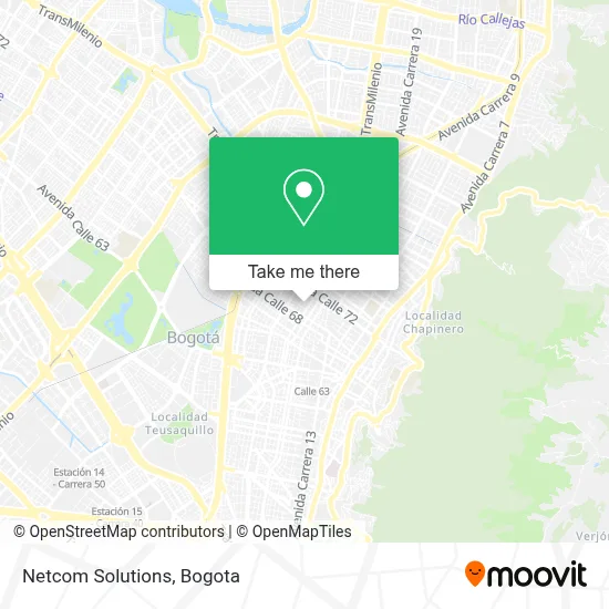 Netcom Solutions map