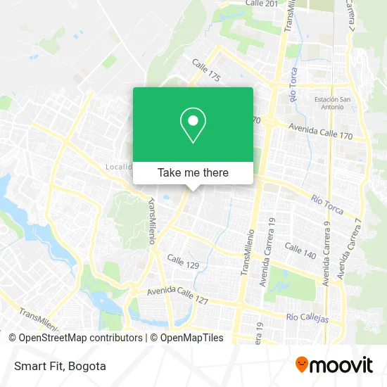 Smart Fit map