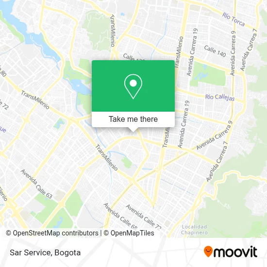 Sar Service map