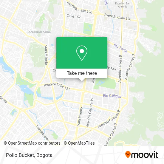 Pollo Bucket map