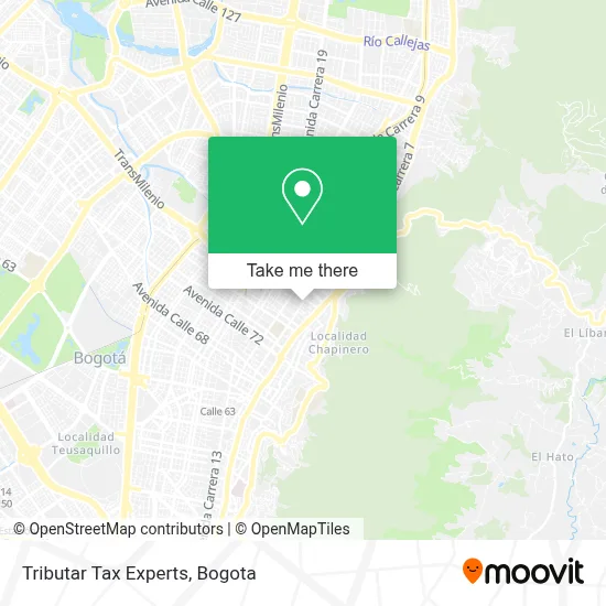 Tributar Tax Experts map