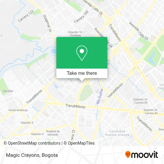 Magic Crayons map