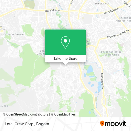 Letal Crew Corp. map