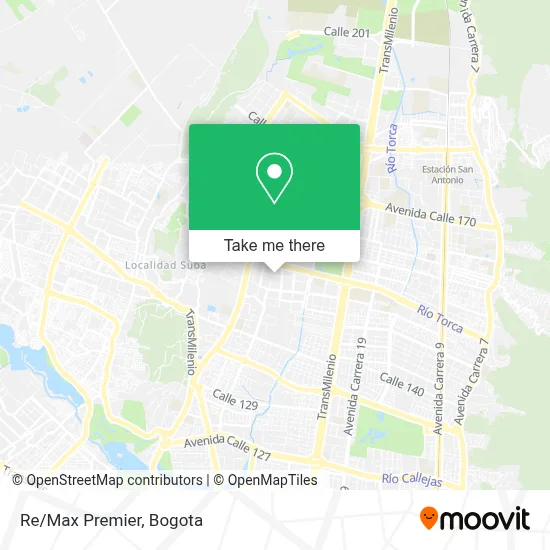 Re/Max Premier map