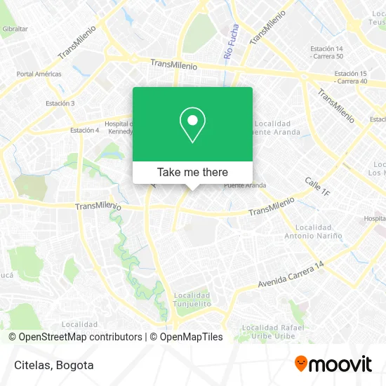 Citelas map