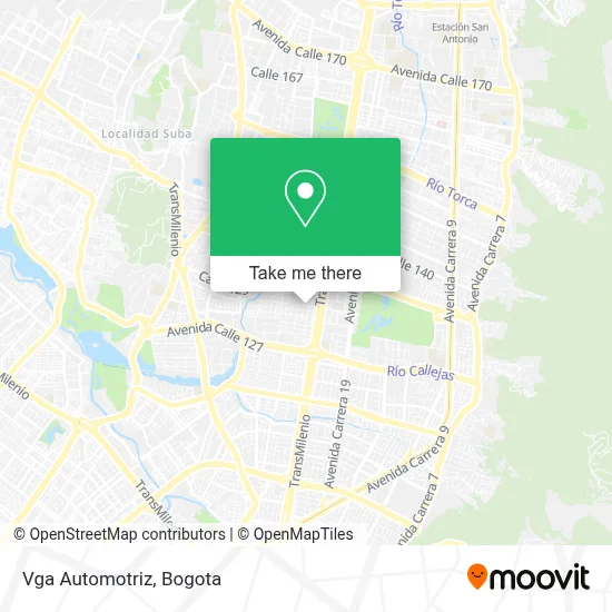 Vga Automotriz map