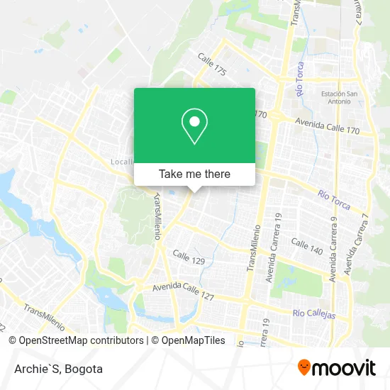 Archie`S map