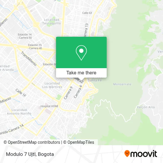 Modulo 7 Ujtl map