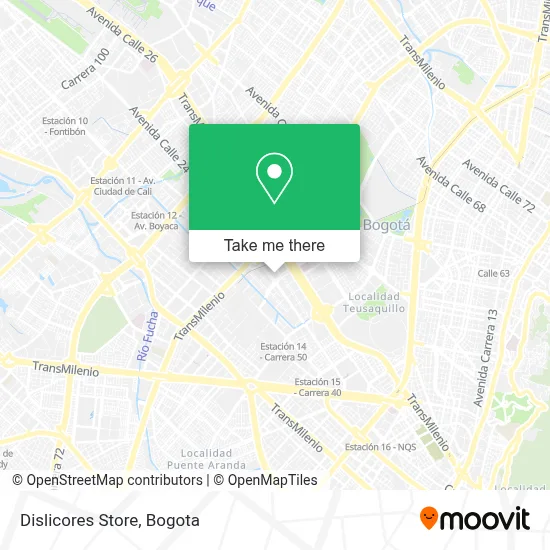 Dislicores Store map