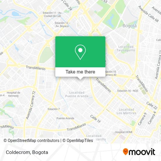 Coldecrom map