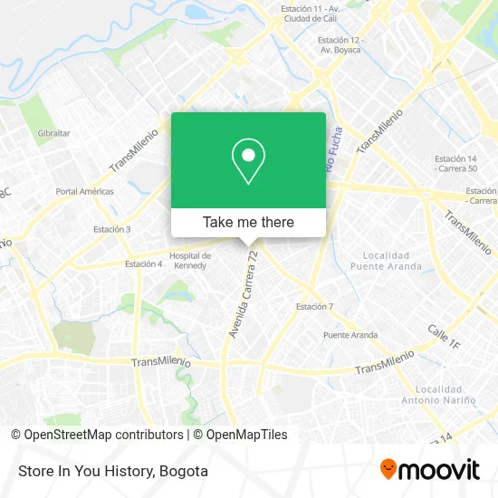 Store In You History map