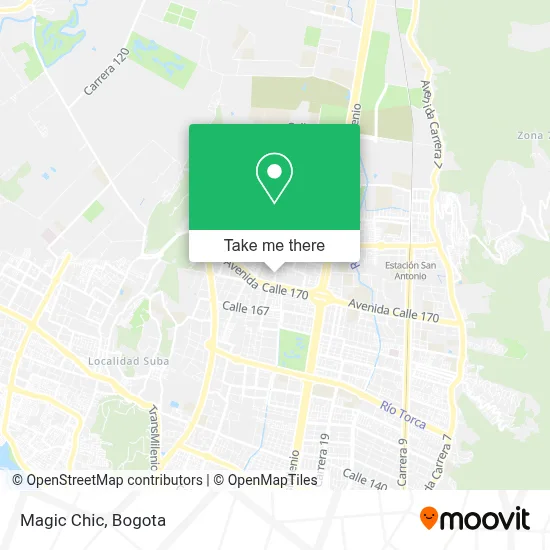 Magic Chic map
