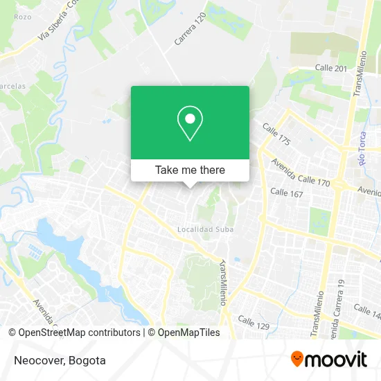 Neocover map